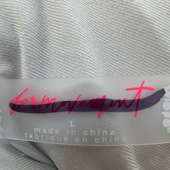 Free People Movement Shorts Way Home Women's Purple Lilac Lined High Rise L - Picture 5 of 5